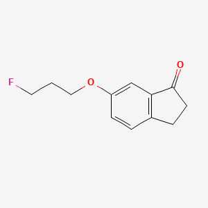 6-(3-Fluoropropoxy)-indan-1-one