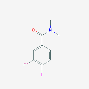 3-fluoro-4-iodo-N,N-dimethylbenzamide