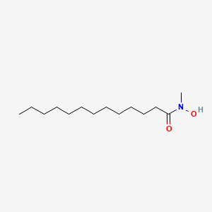 molecular formula C14H29NO2 B14452156 N-Hydroxy-N-methyltridecanamide CAS No. 78301-11-8