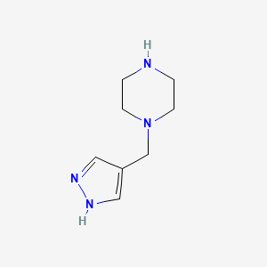 1-(1H-pyrazol-4-ylmethyl)piperazine