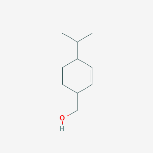 molecular formula C10H18O B14452187 p-Menth-2-en-7-ol CAS No. 72687-68-4