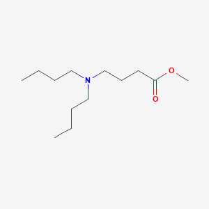 molecular formula C13H27NO2 B14452201 Methyl 4-(dibutylamino)butanoate CAS No. 75003-74-6