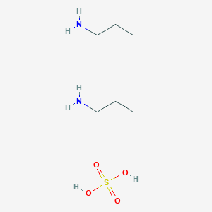 molecular formula C6H20N2O4S B14452216 n-Propyl-ammonium sulfate CAS No. 73200-60-9
