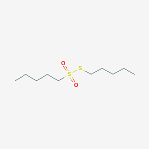 molecular formula C10H22O2S2 B14452239 S-Pentyl pentane-1-sulfonothioate CAS No. 78630-48-5