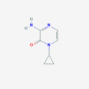 3-Amino-1-cyclopropyl-1,2-dihydropyrazin-2-one