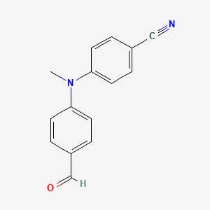 4-[(4-Formylphenyl)(methyl)amino]benzonitrile