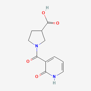 1-(2-Hydroxynicotinoyl)pyrrolidine-3-carboxylic acid