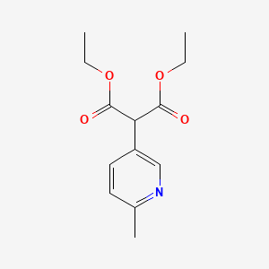 Diethyl 2-(6-methylpyridin-3-yl)malonate
