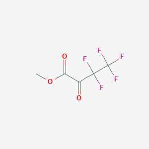 molecular formula C5H3F5O3 B14452451 Methyl 3,3,4,4,4-pentafluoro-2-oxobutanoate CAS No. 74067-14-4