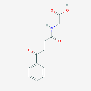molecular formula C12H13NO4 B14452507 N-(4-Oxo-4-phenylbutanoyl)glycine CAS No. 75162-15-1