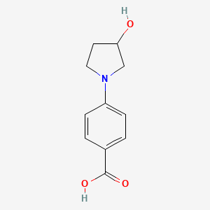 4-(3-Hydroxypyrrolidin-1-yl)benzoic acid