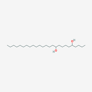 molecular formula C25H52O2 B14452522 5,10-Pentacosanediol CAS No. 73427-17-5
