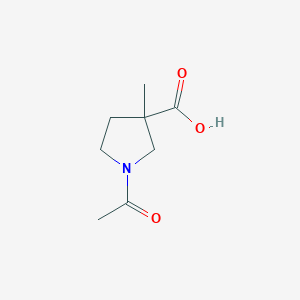 1-Acetyl-3-methylpyrrolidine-3-carboxylic acid
