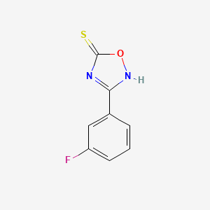 3-(3-Fluorophenyl)-1,2,4-oxadiazole-5-thiol
