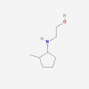 2-[(2-Methylcyclopentyl)amino]ethan-1-ol