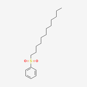 molecular formula C18H30O2S B14452649 Benzene, (dodecylsulfonyl)- CAS No. 78904-63-9
