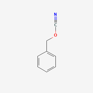 molecular formula C8H7NO B14452697 Benzyl cyanate CAS No. 75403-69-9