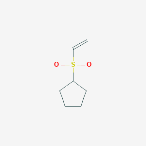 molecular formula C7H12O2S B1445271 (Ethenesulfonyl)cyclopentane CAS No. 1341708-17-5