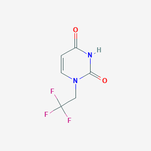 1-(2,2,2-trifluoroethyl)pyrimidine-2,4(1H,3H)-dione