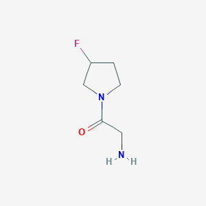 2-Amino-1-(3-fluoropyrrolidin-1-yl)ethanone