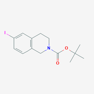 tert-Butyl 6-iodo-3,4-dihydroisoquinoline-2(1H)-carboxylate