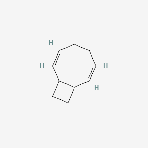 molecular formula C10H14 B14453112 Bicyclo(6.2.0)deca-2,6-diene, cis- CAS No. 77614-69-8