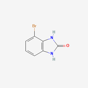 molecular formula C7H5BrN2O B1445319 4-Bromo-1H-benzo[d]imidazol-2(3H)-one CAS No. 40644-16-4