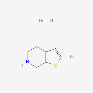 2-bromo-4H,5H,6H,7H-thieno[2,3-c]pyridine hydrobromide