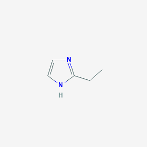 molecular formula C5H8N2 B144533 2-乙基咪唑 CAS No. 1072-62-4