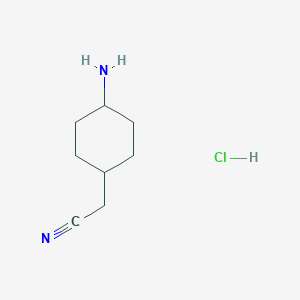 2-(trans-4-Aminocyclohexyl)acetonitrile Hydrochloride