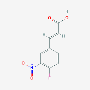 (E)-3-(4-Fluoro-3-nitrophenyl)acrylic acid