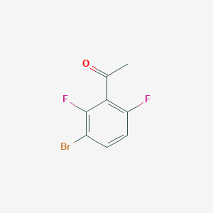 1-(3-Bromo-2,6-difluorophenyl)ethanone