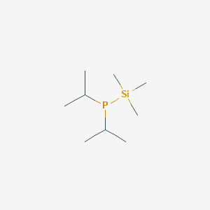 molecular formula C9H23PSi B14453558 Di(propan-2-yl)(trimethylsilyl)phosphane CAS No. 76182-05-3
