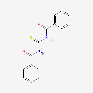 molecular formula C15H12N2O2S B14453581 N,N'-Carbonothioyldibenzamide CAS No. 74346-73-9