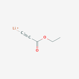 molecular formula C5H5LiO2 B14453700 Lithium, (3-ethoxy-3-oxo-1-propynyl)- CAS No. 72036-30-7