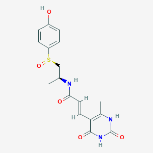 molecular formula C17H19N3O5S B144538 PH-Ala-SP CAS No. 132337-89-4