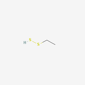 molecular formula C2H6S2 B14453862 Ethanesulfenothioic acid CAS No. 74004-30-1