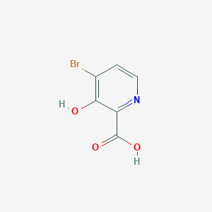 molecular formula C6H4BrNO3 B1445388 4-溴-3-羟基吡啶甲酸 CAS No. 349471-65-4