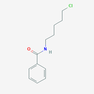 molecular formula C12H16ClNO B14453881 n-(5-Chloropentyl)benzamide CAS No. 74098-30-9