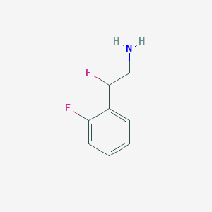 2-Fluoro-2-(2-fluorophenyl)ethan-1-amine