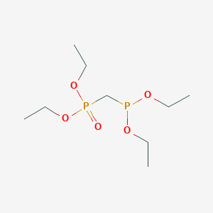 molecular formula C9H22O5P2 B14454236 Diethyl [(diethoxyphosphanyl)methyl]phosphonate CAS No. 74992-34-0