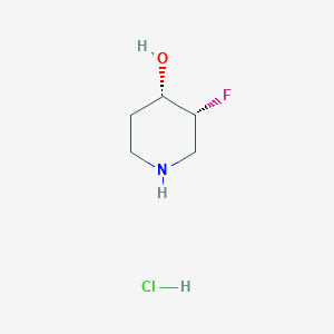 (3R,4S)-3-fluoropiperidin-4-ol hydrochloride