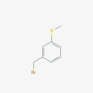 molecular formula C8H9BrS B1445443 1-(Bromomethyl)-3-(methylsulfanyl)benzene CAS No. 90532-01-7
