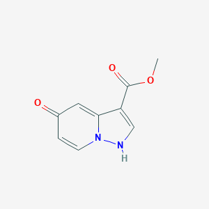 molecular formula C9H8N2O3 B1445452 Methyl 5-hydroxypyrazolo[1,5-a]pyridine-3-carboxylate CAS No. 1060724-74-4