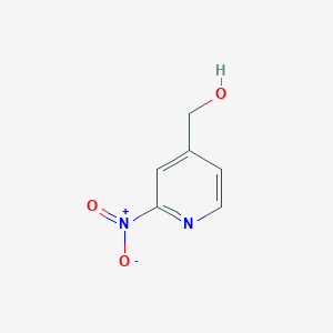 molecular formula C6H6N2O3 B1445457 (2-Nitropyridin-4-yl)methanol CAS No. 1823442-87-0