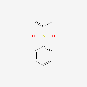 molecular formula C9H10O2S B14454608 (Isopropenylsulfonyl)benzene CAS No. 76380-14-8