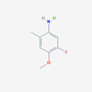 molecular formula C8H10FNO B1445465 5-Fluoro-4-methoxy-2-methylaniline CAS No. 1263299-46-2