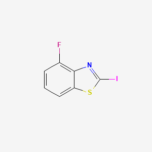 4-Fluoro-2-iodobenzo[d]thiazole