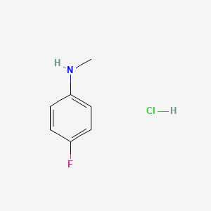molecular formula C7H9ClFN B1445469 4-Fluoro-N-methylaniline hydrochloride CAS No. 1175090-48-8