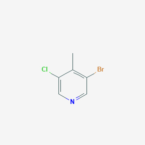3-Bromo-5-chloro-4-methylpyridine